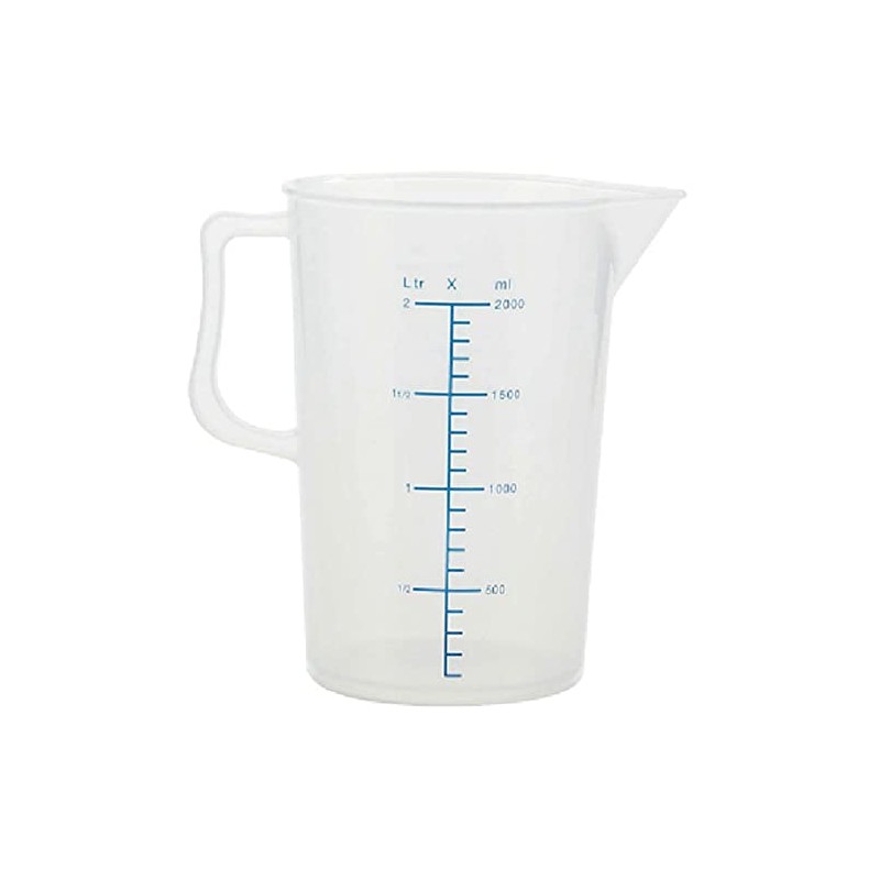 Sanno Japan SN4704 Food Utensils, Measuring Cup, Graduated Blue, 6,600