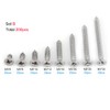 Pack of 200 Wood Screws Set M3 Stainless Steel Phillips