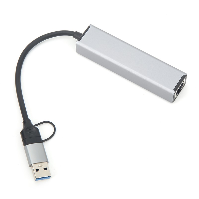 USB C USB A Hub Low Network Latency USB 3.0