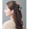 VingTAINE H-445 Basic Flower Hair Claw Small Flower Hair Accessory
