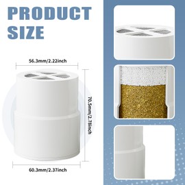 Replacement Filter Cartridge Compatible with Jolie Shower Head Filter (4pcs)