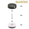 'Wagner QuickClick Glides – Set of 4 for Screwing On/Ultrasoft
