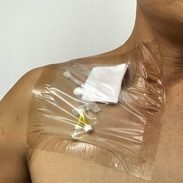 PICC Line Bandage Protector Shield for Shower - Transparent Film