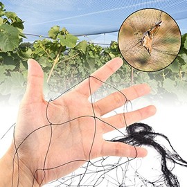 Anti Bird Mesh Net for Farms Vineyard Agricultural Planting Black (25 x 50ft)