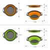 QiMH Collapsible Colander Set of 3-2 PC 4 Quart and