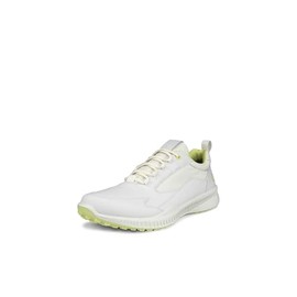 ECCO Men's Hybrid NYC Waterproof Golf Shoe, White, 10-10.5