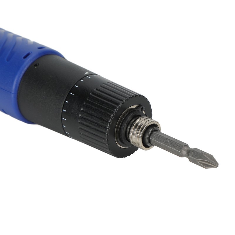 Electric Screwdriver Semi Automatic Adjustable Torsion 850rpm for 2‑6mm Screw