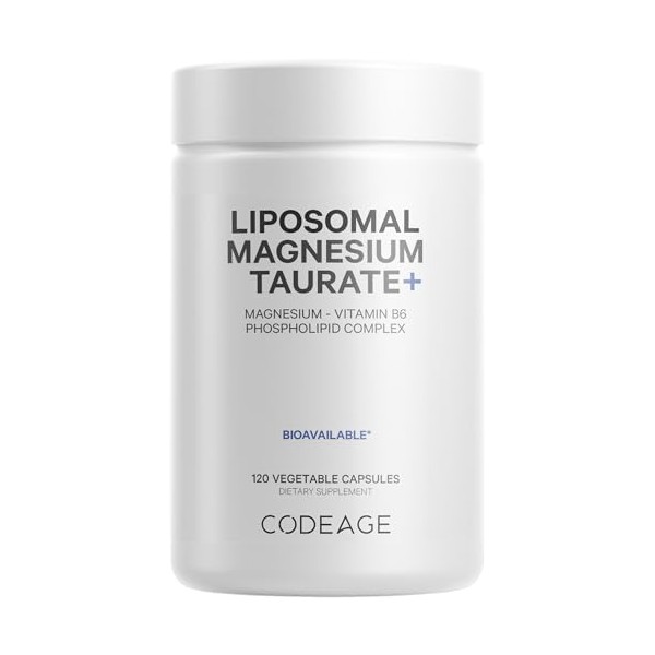 Codeage Codeage Liposomal Magnesium Taurate+ Supplement - Magnesium from Magnesium