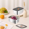 KisSealed 10 Pack Stainless Steel Food Storage Containers with Lids