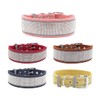 Yiwong Rhinestone Dog Collars for Medium and Large Dogs, Adjustable