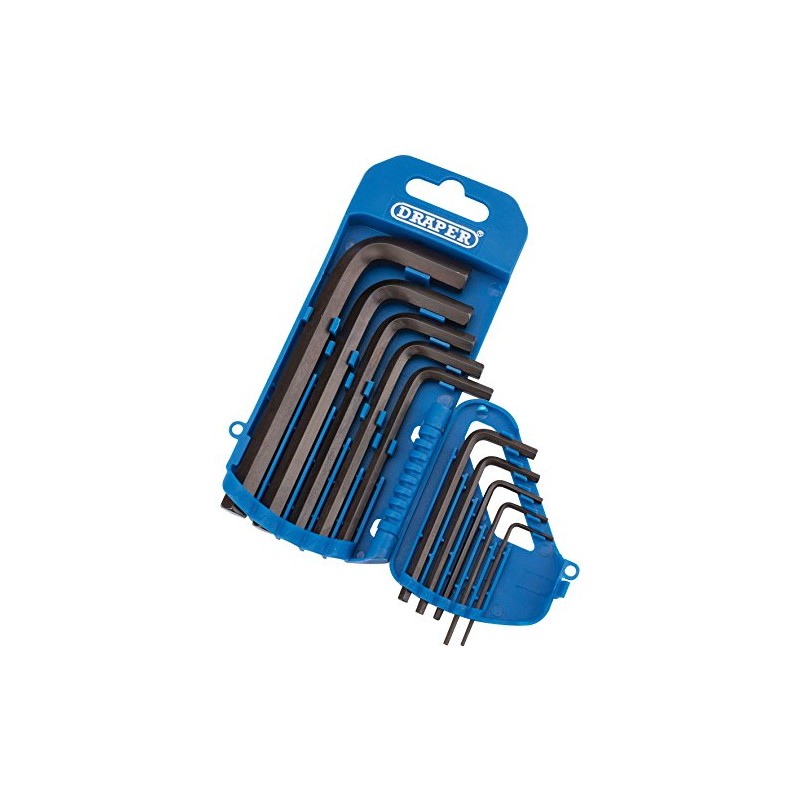 Draper 33688 Imperial Hexagon Allen Key Set (10 Piece)