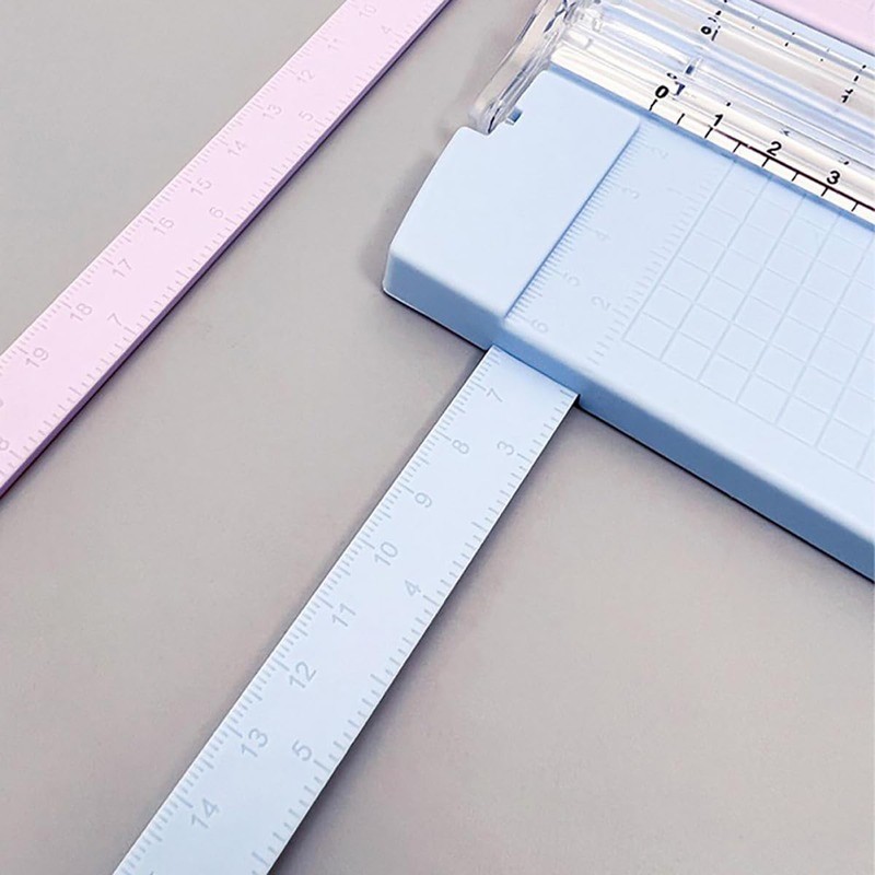 Paper Cutter Cutting Machine, Small Size, Includes 2 Replacement Blades,