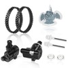 R0796200 Tune Up Kit for MX8 MX8 Elite Pool Cleaner, Rebuild Parts with R0524900 Engine R0524700- R0524800 Direction Control Device R0526100 Tracks R0525100 Drive Shafts R0527000 Bearings
