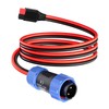 ELFCULB 45A Connector to 2 Pin Aviation Plug Cable 12AWG