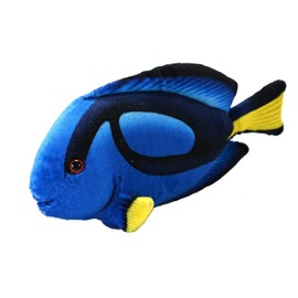 Wild Republic Coral Reef, Surgeonfish, Stuffed Animal, 6 inches, Gift for Kids, Plush Toy, Fill is Spun Recycled Water Bottles