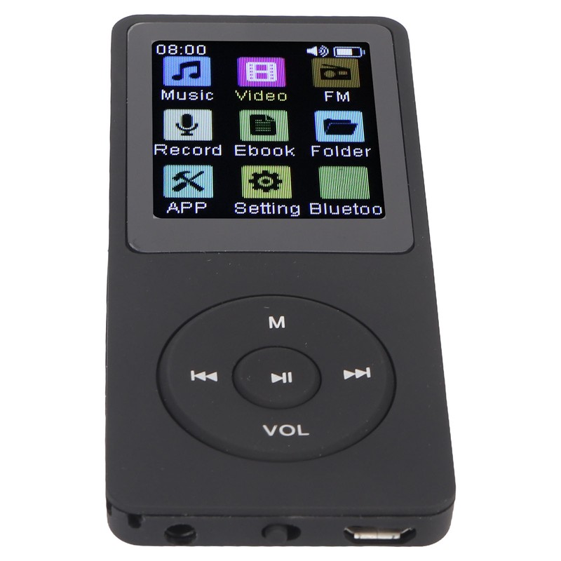 Bluetooth MP3 Player 1.8 Inch Color Display Built in Speaker