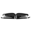 Carbon Fiber Side Rearview Mirror Cap Cover Trim for Benz