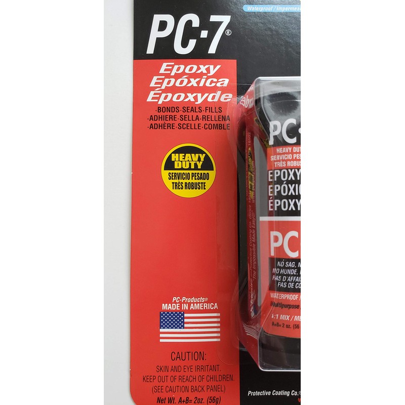 Protective Coating PC-7 Series 027776 Epoxy Adhesive, Gray, Paste, 2