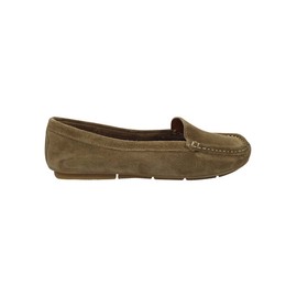 LEON Mocasin Casual Julio DE Mucha Mujer Camel Gamuza 96126