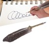 Feather Pen Set with 5 Interchangeable Nib Letter Opener Pen