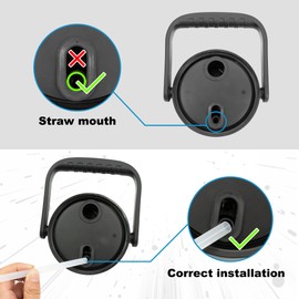 NATURE PIONEOR 1 Gallon Insulated Water Bottle - Double Vacuum Stainless Steel 128 oz Water Bottle with Holder, Wide Mouth & 2-in-1 Lid (Flip Straw & Spout), 1 Gallon Water Jug, Hiking, Camping, Gym