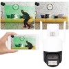 Outdoor Security Camera Dome WiFi IP Monitor AI Alarm Two