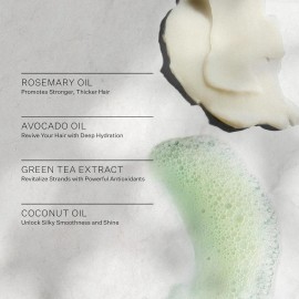 Remilia Kit Shampoo Y Acondicionador De Romero Cabello Dañad