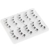 Clear Band Eyelashes, Russian Stripes, False Eyelashes, D Curl Lashes,