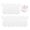 FamGift Eyelash Brush Eyelash Perm Tool Y Shape 10pcs Transparent