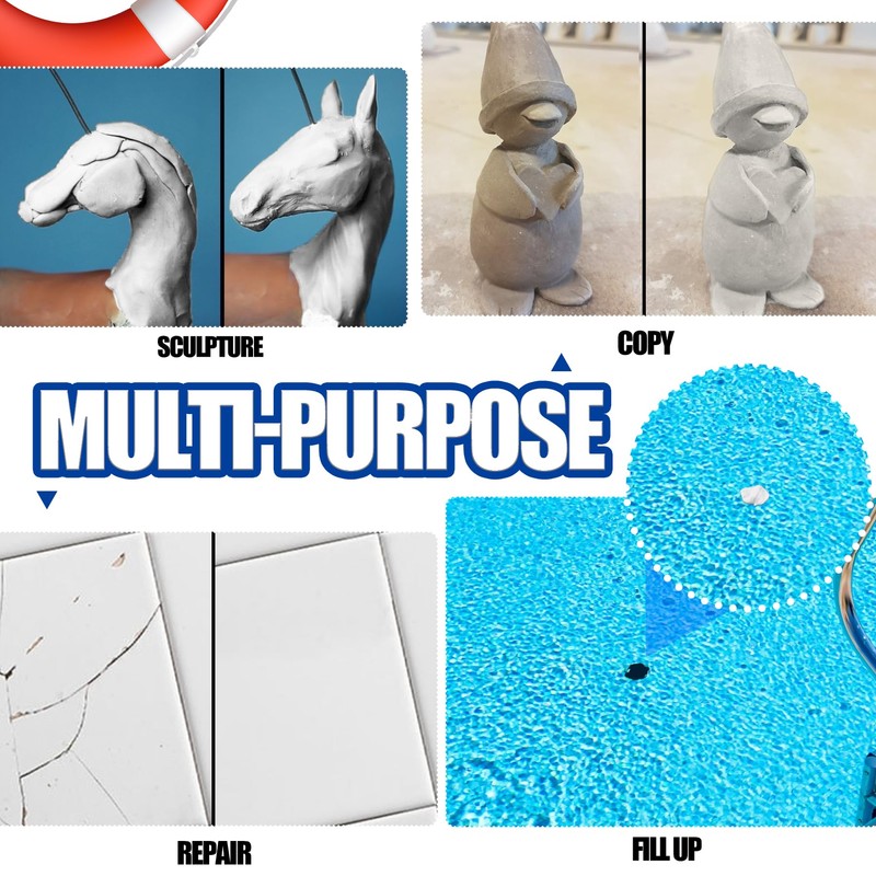 Pool Putty - 10oz 2 Part Epoxy Pool Repair Kit