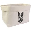 Large 'Lancashire Heeler' Canvas Organiser/Storage Bag (OR00033447)