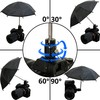 Hot Shoe Umbrella/Sunshade, Protects Camera from Rain, Bird Droppings, Sunlight,