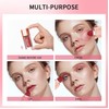 Generic 3Pcs Liquid Blush, Soft Silky Cream Blush Makeup for