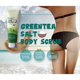 Elizavecca Milky Piggy Greentea Salt Body Scrub 300g