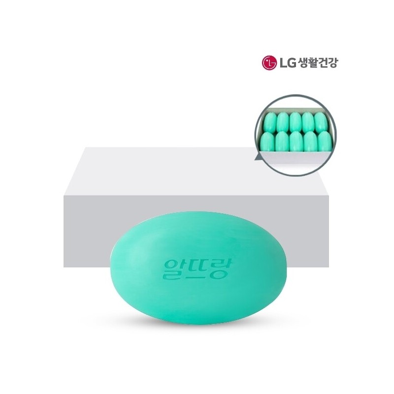 Altrang Green Soap 130g 40 pieces / 알뜨랑 그린 비누
