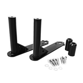 Matte Black Scout Bobber Highway Footpegs Engine Guard Crash Bar Support Portection Fit for Indian Scout and Scout Bobber Driver