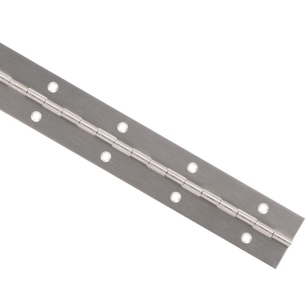 Hillman Hardware Essentials 853400 Continuous Pin 12" x 1-1/2" Stainless Steel