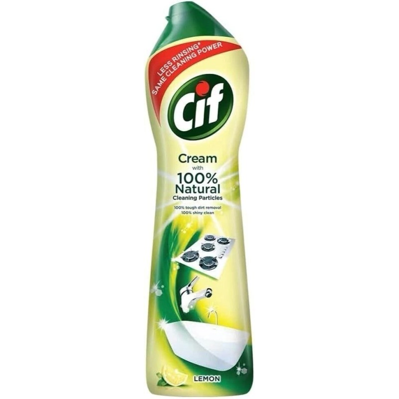 Cif Lemon Cream with Spray, 500ml (3 pack)