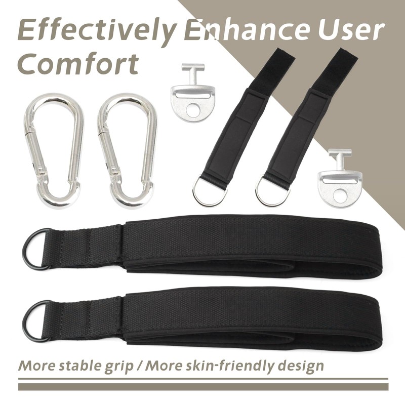 YIYANTO 2Pcs Pilates Loops Compatible with Tonal Machine Reformer Equipment,