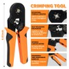 Sanuke Ferrule Crimping Tool Kit AWG 28-7, Square Ferrule Crimper