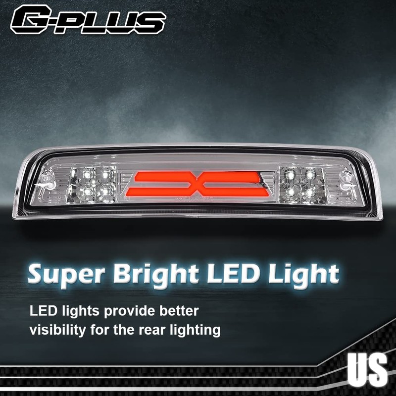 G-PLUS 3D LED Bar Truck Third 3rd Tail X Brake