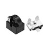 QUARKZMAN 1 Pack Start Relay Black 1 Pin and 2