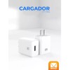 Maíz Cargador Portatil Usb Carga Rapida Pared Portatil Universal