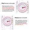 Compass Hiking,Orienteering Compasses Boy Scout Compass Outdoor Baseplate Ruler Map