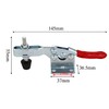 EXLECO GH-201-B Quick Release Clamp Metal Horizontal Toggle Clamp Hand