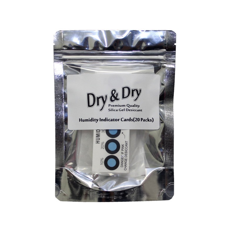 Dry & Dry Premium Humidity Indicator Cards (12 Cards) -
