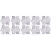 10 X Large Size LED White 6 Light Flashing Modes