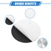 VekAuto 4 Pcs Wheel Center Cap Sticker, 75mm Universal for