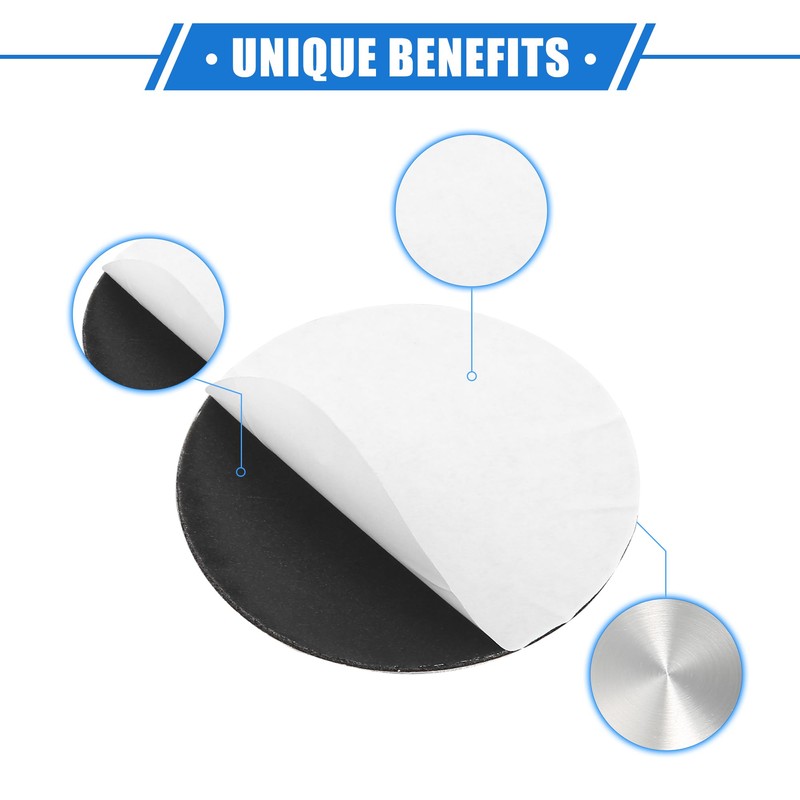 VekAuto 4 Pcs Wheel Center Cap Sticker, 75mm Universal for