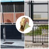 sourcing map U Groove Wheel, 2" Dia. Steel Sliding Gate